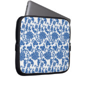 Ming Vase Patterns Laptopschutzhülle (Vorne Rechts)