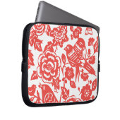 Ming Vase Patterns Laptopschutzhülle (Vorne Rechts)