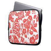 Ming Vase Patterns Laptopschutzhülle (Vorderseite Links)