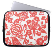 Ming Vase Patterns Laptopschutzhülle (Vorderseite)