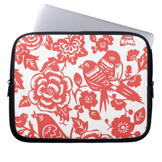 Ming Vase Patterns Laptopschutzhülle (Vorderseite)