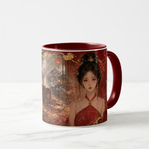 Minghun-Rote Braut-Elegie. Tasse