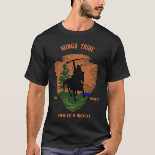 Mingo Stamm Native Amerikanische Ureinwohner Pride T-Shirt