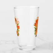 MINGSIE rot - 16 oz Glasdesign vorne & hinten Glas (Rechts)