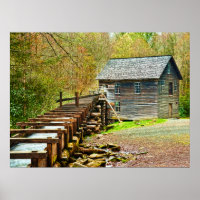 Mingus Mill, große, rauchige Berge
