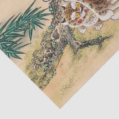 Minhwa Korean Ugly Tiger Seidenpapier (Detail)