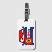 MINI5280 Eyes Gepäckmarke Gepäckanhänger (Vorderseite Vertikal)