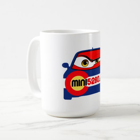 MINI5280 Eyes Kaffee Tasse (Vorderseite Links)