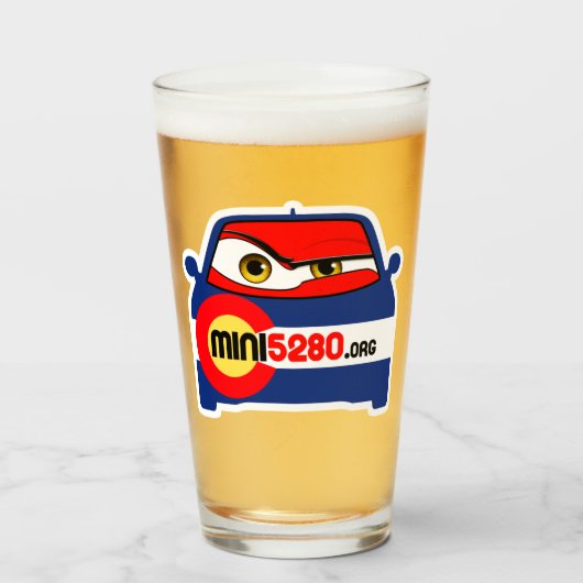 MINI5280 Pint-Glas Glas (Vorne (Gefüllt))