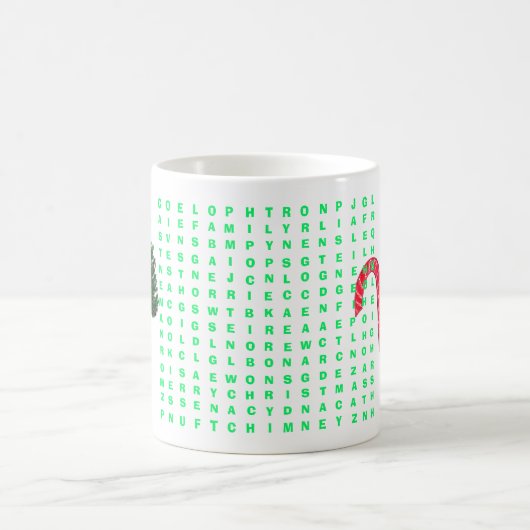 Mini 25 Word Puzzle Suche Kaffeetasse (Mittel)