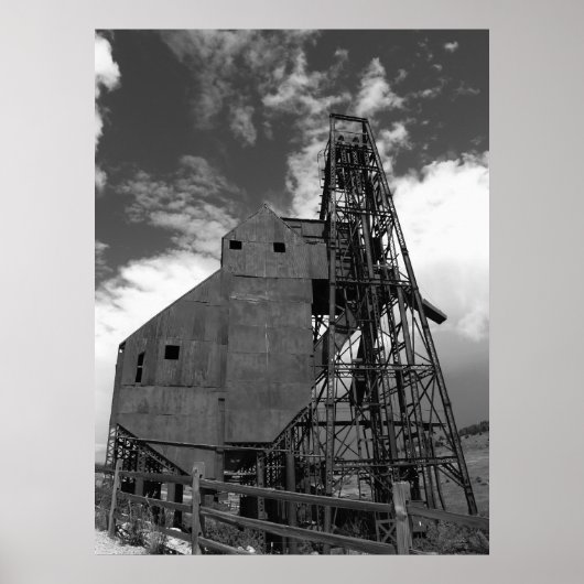 Mini #2 B&W Poster (Vorne)