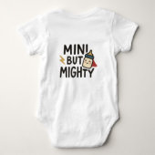 Mini aber Mighty Baby Strampler (Rückseite)