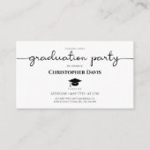 Mini Abschluss Invite, Class of 2024 Abschluss Begleitkarte (Vorderseite)