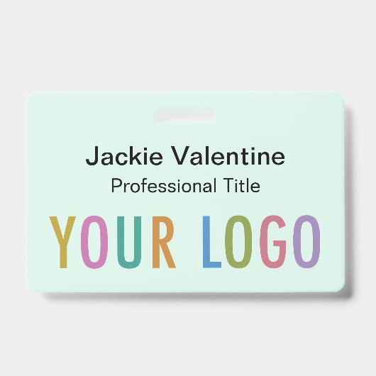 Mini-Abzeichen für Kunststoffname Klettband oder R Ausweis (Vorderseite)