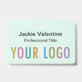 Mini-Abzeichen für Kunststoffname Klettband oder R Ausweis