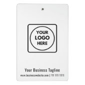Mini-Acryl-Logo-Clipboard Pro Mini Klemmbrett (Rückseite)