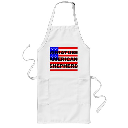 mini am aussie usa-flag lange schürze (Vorne)