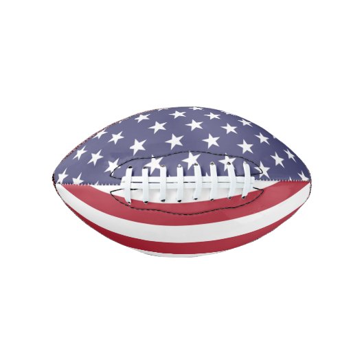 Mini American Football mit US Flagge (Vorderseite)