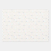 Mini Anchor Muster Geschenkpapier Set (Vorderseite)