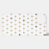 Mini Anchor Pattern Case-Mate iPhone Hülle (Rückseite (Horizontal))