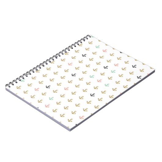 Mini-Ankermuster Notizblock (Linke Seite)