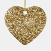 Mini Aqua Confetti Glitzer Unicorn Keramik Ornament (Hinten)