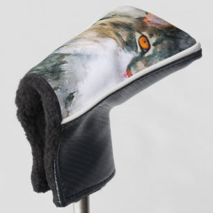 Mini-Aquarellkunst Golf Headcover