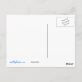 Mini Art Cat Schirm Zitat Postkarte (Rückseite)