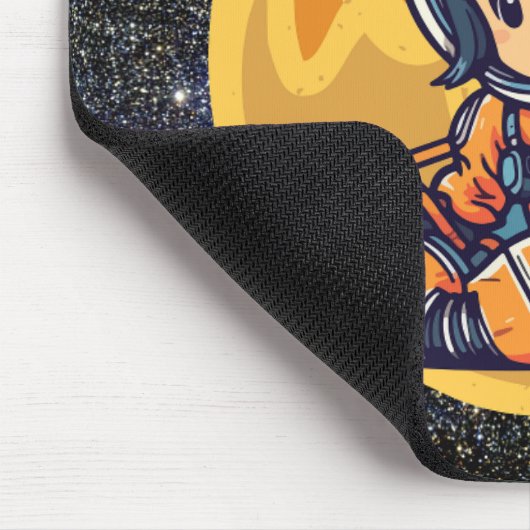 Mini Astronaut Adventures Mousepad (Ecke)