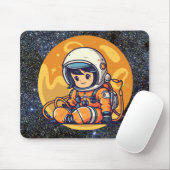 Mini Astronaut Adventures Mousepad (Mit Mouse)