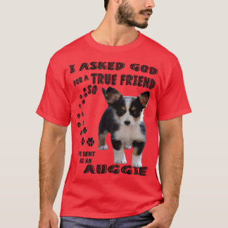 Mini Auggie Quote Mama Vater Lover Print, Niedlich T-Shirt