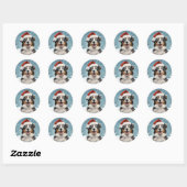 Mini Aussie 2 Holiday Stickers (Blatt)