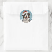 Mini Aussie 2 Holiday Stickers (Tasche)