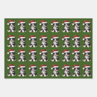 Mini Aussie 6 Holiday Geschenkpapier Set