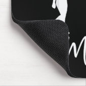 Mini Aussie Mutter Australian Shepherd Hund Dinosa Mousepad (Ecke)