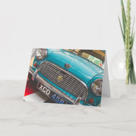 Mini Austin Greetings Card Karte