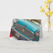 Mini Austin Greetings Card Karte (Gelbe Blume)