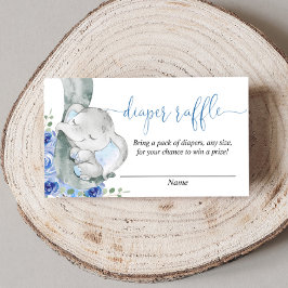 Mini-Babydusche-Gewinnkarten Begleitkarte