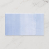 Mini-Babydusche-Gewinnkarten Begleitkarte (Rückseite)