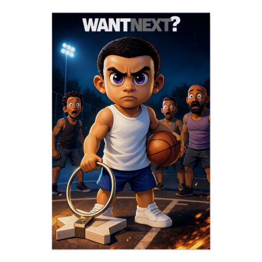 Mini Baller - Want Next Poster (Vorderseite)
