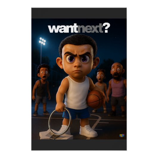 Mini Baller - Want Next Poster (Vorderseite)
