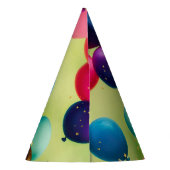 Mini Balloon Kitty Pair - Birthday Party Hat Partyhütchen (Rückseite)