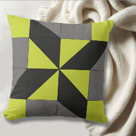 Mini Barn Quilt Clay's Choice Throw Kissen