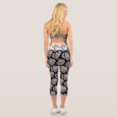 Mini Basketball Hoop Capri Leggings (Rückseite)