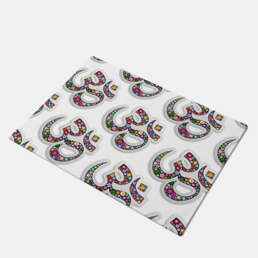 Mini Basketball Hoop Fußmatte (Schrägansicht)