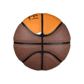 Mini-Basketball in orange Mini Basketball (Rechts)