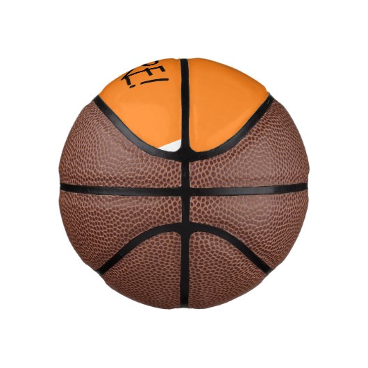 Mini-Basketball in orange Mini Basketball (Rechts)