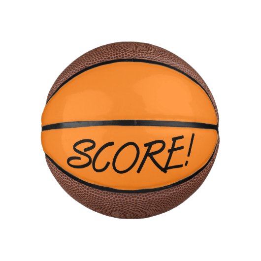Mini-Basketball in orange Mini Basketball (Vorderseite)