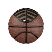 Mini-Basketball mit dicken Streifen für Hallenspie Mini Basketball (Rechts)