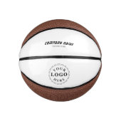 Mini Basketball mit individuellem Design (Vorderseite)
